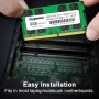 DUOMEIQI 8GB DDR4 PC4-19200S 2400MHz 260PIN SODIMM, 1.2V CL17 2Rx8 Laptop RAM