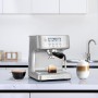 CASABREWS Cafetera Express 20 Bares con Pantalla LCD, Barista Maquina de Cafe Profesional Con Temperatura Ajustable, Cafetera