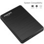 UnionSine HDD disco duro externo portátil 1tb/500gb 2,5 "memoria de di
