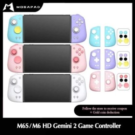 Controlador de juego MOBAPAD M6S Gemini2, Joypad con Joystick Hall, co