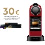 Krups Nespresso Citiz XN741B - cafetera de cápsulas monodosis, con 19 bares de presión, thermoblock, función automática con