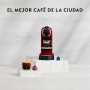 Krups Nespresso Citiz XN741B - cafetera de cápsulas monodosis, con 19 bares de presión, thermoblock, función automática con
