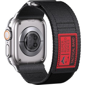 Correa Compatible con Apple Watch Ultra 2/Ultra 49mm 45mm 44mm 42mm, Nylon Sport Correa de Repuesto para Apple Watch Series