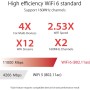 ASUS ROG Rapture GT-AX6000 - Router Gaming WiFi 6 extensible de doble banda, dos puertos 2.5G, triple nivel de aceleración de