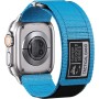Correa Compatible con Apple Watch Ultra 2/Ultra 49mm 45mm 44mm 42mm, Nylon Sport Correa de Repuesto para Apple Watch Series