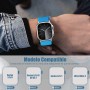 Correa Compatible con Apple Watch Ultra 2/Ultra 49mm 45mm 44mm 42mm, Nylon Sport Correa de Repuesto para Apple Watch Series