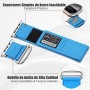 Correa Compatible con Apple Watch Ultra 2/Ultra 49mm 45mm 44mm 42mm, Nylon Sport Correa de Repuesto para Apple Watch Series