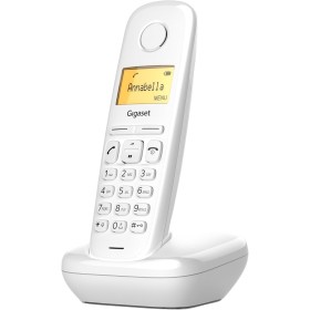 Gigaset A170 - Teléfono DECT inalámbrico - Pantalla Gráfica Iluminada - Fácil de Usar - Instalación Sencilla, Color Blanco
