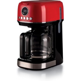 Ariete 1396/00 Moderna cafetera de filtro, Café de goteo, Capacidad hasta 15 tazas, Base calefactora, Pantalla LCD, Filtros