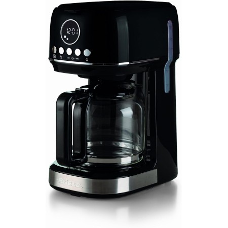 Ariete 1396/00 Moderna cafetera de filtro, Café de goteo, Capacidad hasta 15 tazas, Base calefactora, Pantalla LCD, Filtros