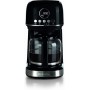 Ariete 1396/00 Moderna cafetera de filtro, Café de goteo, Capacidad hasta 15 tazas, Base calefactora, Pantalla LCD, Filtros