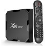 Android 9.0 TV Box, Smart Media Player 4+32GB HD TV Box with Remote, Support 4K/3D 2.4&5 GHz WiFi BT 4.0 USB 3.0 1000M LAN