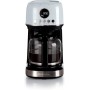 Ariete 1396/00 Moderna cafetera de filtro, Café de goteo, Capacidad hasta 15 tazas, Base calefactora, Pantalla LCD, Filtros