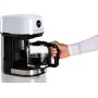 Ariete 1396/00 Moderna cafetera de filtro, Café de goteo, Capacidad hasta 15 tazas, Base calefactora, Pantalla LCD, Filtros