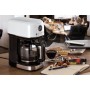 Ariete 1396/00 Moderna cafetera de filtro, Café de goteo, Capacidad hasta 15 tazas, Base calefactora, Pantalla LCD, Filtros