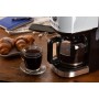 Ariete 1396/00 Moderna cafetera de filtro, Café de goteo, Capacidad hasta 15 tazas, Base calefactora, Pantalla LCD, Filtros