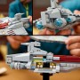 LEGO Star Wars 75404 Nave de Asalto Clase Acclamator, Maqueta para Construir para Adultos de Nave Estelar, Decoración para el