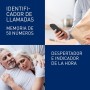 Panasonic KX-TG1611SPH - Teléfono Fijo Inalámbrico DECT, LCD, Identificador de Llamadas, Agenda de 50 Números, Tecla de