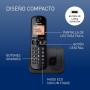 Panasonic KX-TGC210 Teléfono fijo inalámbrico, LCD, Identificador de llamadas, Agenda de 50 números, Tecla de navegación, Modo
