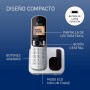 Panasonic KX-TGC210 Teléfono fijo inalámbrico, LCD, Identificador de llamadas, Agenda de 50 números, Tecla de navegación, Modo