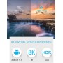 RUPA Android TV Box 11.0, 2025 Nuevo Android Box 8GB RAM 64GB ROM RK3566 USB 3.0 2.0 3D HD 4K 6K 8K HDR WiFi 2.4/5.8GHz LAN