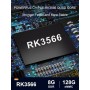 RUPA Android TV Box 11.0, 2025 Nuevo Android Box 8GB RAM 64GB ROM RK3566 USB 3.0 2.0 3D HD 4K 6K 8K HDR WiFi 2.4/5.8GHz LAN