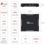 X96 Max Plu Box TV Android 10.0 - 4GB RAM, 32GB ROM - Reproductor multimedia 4K con mando a distancia y cable HDMI