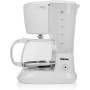 Tristar CM-1252 Cafetera – Volumen: 1,25 litros – Elemento antigoteo - Blanca