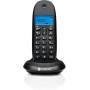 Motorola C1001CBW+ - Teléfono Inalámbrico Digital DECT - Modo Call Blocking, Identificador de Llamadas, Manos Libres, Agenda 50
