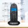 Motorola C1001CBW+ - Teléfono Inalámbrico Digital DECT - Modo Call Blocking, Identificador de Llamadas, Manos Libres, Agenda 50