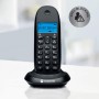 Motorola C1001CBW+ - Teléfono Inalámbrico Digital DECT - Modo Call Blocking, Identificador de Llamadas, Manos Libres, Agenda 50