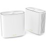 ASUS ZenWiFi XD6S Whole Home Mesh WiFi 6 System AX5400 (1 Pack Blanco) Cobertura hasta de 501 m2 (4+ habitaciones),