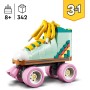 Lego Creator 3 en 1 Patín Retro de Juguete Convertible en Mini Monopatín o Radiocasete - Regalo Creativo para Niñas y Niños
