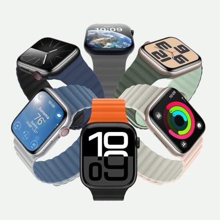 HITZEE Compatible con Correa Apple Watch 49/46/45/44/42/41/40/38mm, Correa Silicona Magnética Doble Cara Reversible para iWatch