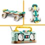 Lego Creator 3 en 1 Patín Retro de Juguete Convertible en Mini Monopatín o Radiocasete - Regalo Creativo para Niñas y Niños