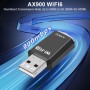 Adaptador USB Wifi 6 para PC, adaptador WiFi USB de doble banda, 5 GHz/2.4GHz, WiFi 6 AX900, para PC, escritorio, portátil y