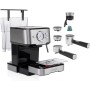 Princess 249450 Máquina de café multicápsulas con adaptadores para cápsulas Nespresso, Dolce Gusto, monodosis ESE y café molido,