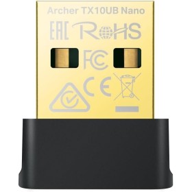 TP-Link Archer TX10UB Nano WiFi Buletooth Adaptador para PC, Wi-Fi 6 AX900 Dual Band WLAN Stick, Bluetooth 5.3, Nano tamaño,