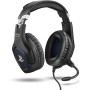 Trust Gaming Cascos PS4 y PS5 Auriculares de Gaming GXT 488 Forze-B, Licencia Oficial para Playstation, Micrófono Plegable,