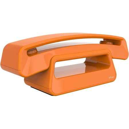 ALCATEL Epure Iconic - Teléfono Inalámbrico DECT - Diseño Vintage - Gran Pantalla Gráfica Altamente Legible - Manos Libres -