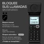 ALCATEL Epure Iconic - Teléfono Inalámbrico DECT - Diseño Vintage - Gran Pantalla Gráfica Altamente Legible - Manos Libres -