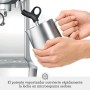 Sage Barista Express - Cafetera Profesional con Espumador de Leche Manual, Acero Inoxidable