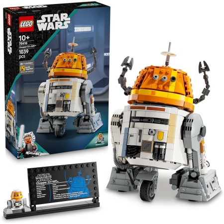 LEGO Star Wars 75416 Droide Astromecánico Chopper (C1-10P) - Juguete de Ahsoka - Figura Articulada - Cabeza Móvil Activada por