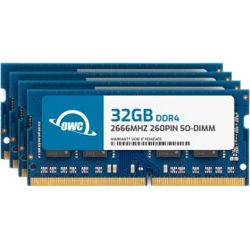 OWC 128GB (4 x 32GB) 2666MHz DDR4 PC4-21300 SO-DIMM Actualización de Memoria de 260 Pines, (OWC2666DR4S128S), para 2019 iMac