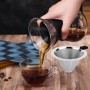 Pour Over Cafetera de Goteo, 400 ml Pour Over Coffee Maker, Cafetera de Goteo con Filtro, Reutilizable Cafetera Manual, Cafetera