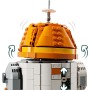 LEGO Star Wars 75416 Droide Astromecánico Chopper (C1-10P) - Juguete de Ahsoka - Figura Articulada - Cabeza Móvil Activada por