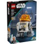 LEGO Star Wars 75416 Droide Astromecánico Chopper (C1-10P) - Juguete de Ahsoka - Figura Articulada - Cabeza Móvil Activada por