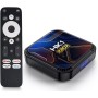Android TV Box 13.0, 2024 Android TV Box HK1 RBOX K8S 4GB RAM 64GB ROM, WiFi 6 4K TV Box Android RK3528 Quad-Core 2.4G/5G WiFi