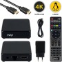 TVIP S-Box v.530 4K UHD IPTV HEVC Linux Quad Core Multimedia Stalker Interner IP TV Streamer 1GB RAM + 8GB Flash, MicroSD Card