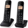 Panasonic KX-TGB612 Teléfono Inalámbrico Digital, Unidad Base y 2 Auriculares Identificador Y Bloqueador de Llamadas, Volumen